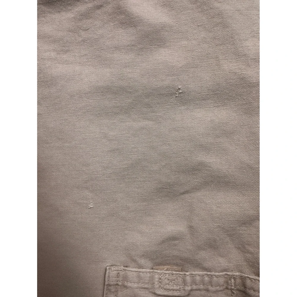 Columbia Utility Pants Mens 34x32 Khaki‎ Canvas Carpenter Outdoor AM8142